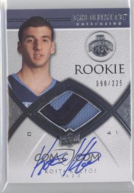 2008-09 Exquisite Collection - [Base] #75 - Rookie Autograph Patch - Kosta Koufos /225