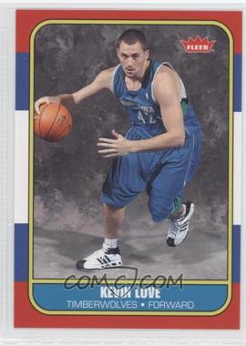 2008-09 Fleer - 1986-87 Retro Rookies #86R-167 - Kevin Love