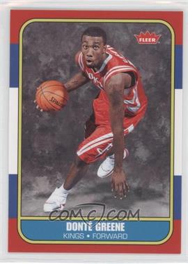 2008-09 Fleer - 1986-87 Retro Rookies #86R-186 - Donte Greene