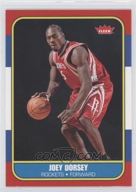 2008-09 Fleer - 1986-87 Retro Rookies #86R-189 - Joey Dorsey