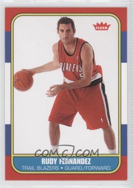 2008-09 Fleer - 1986-87 Retro Rookies #86R-192 - Rudy Fernandez