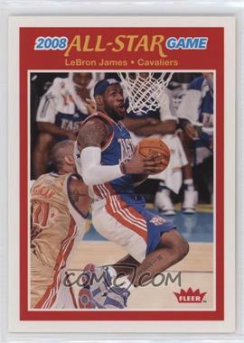 2008-09 Fleer - 1988-89 Retro #124 - LeBron James