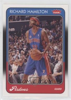 2008-09 Fleer - 1988-89 Retro #31 - Richard Hamilton