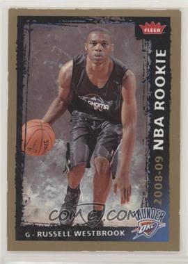 2008-09 Fleer - [Base] #204 - Russell Westbrook [EX to NM]