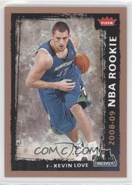 2008-09 Fleer - [Base] #205 - Kevin Love