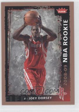 2008-09 Fleer - [Base] #230 - Joey Dorsey