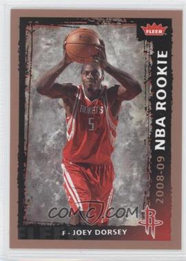 2008-09 Fleer - [Base] #230 - Joey Dorsey