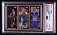 Russell Westbrook, Kevin Love, Danilo Gallinari [PSA 10 GEM MT]