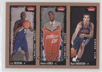 J.J. Hickson, Alexis Ajinca, Ryan Anderson