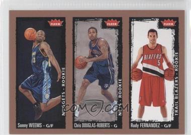 2008-09 Fleer - [Base] #247 - Sonny Weems, Chris Douglas-Roberts, Rudy Fernandez