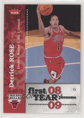 2008-09 Fleer - First Year Phenoms #PH-1 - Derrick Rose