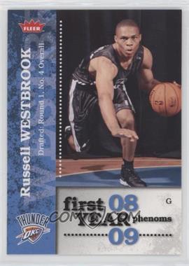 2008-09 Fleer - First Year Phenoms #PH-4 - Russell Westbrook