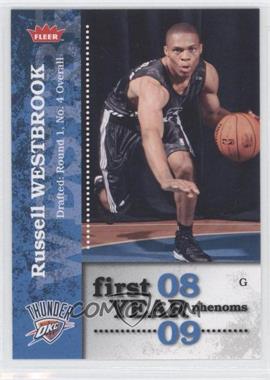 2008-09 Fleer - First Year Phenoms #PH-4 - Russell Westbrook