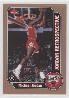 2008-09 Fleer - Michael Jordan Retrospective #MJ-10 - Michael Jordan [EX to NM]