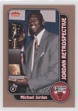 2008-09 Fleer - Michael Jordan Retrospective #MJ-11 - Michael Jordan