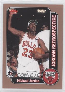 2008-09 Fleer - Michael Jordan Retrospective #MJ-13 - Michael Jordan