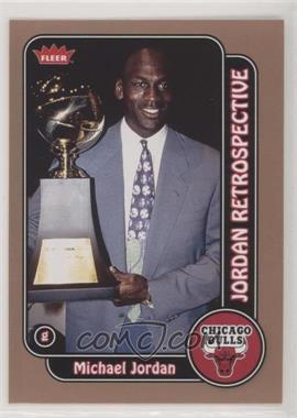 2008-09 Fleer - Michael Jordan Retrospective #MJ-16 - Michael Jordan