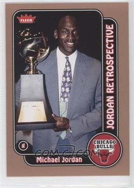 2008-09 Fleer - Michael Jordan Retrospective #MJ-16 - Michael Jordan