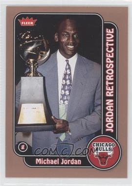 2008-09 Fleer - Michael Jordan Retrospective #MJ-16 - Michael Jordan