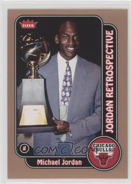 2008-09 Fleer - Michael Jordan Retrospective #MJ-16 - Michael Jordan