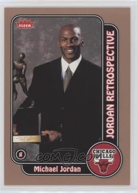 2008-09 Fleer - Michael Jordan Retrospective #MJ-19 - Michael Jordan