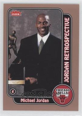 2008-09 Fleer - Michael Jordan Retrospective #MJ-19 - Michael Jordan