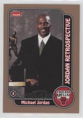 2008-09 Fleer - Michael Jordan Retrospective #MJ-19 - Michael Jordan