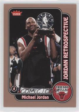 2008-09 Fleer - Michael Jordan Retrospective #MJ-21 - Michael Jordan