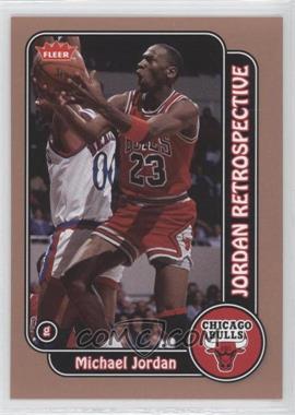 2008-09 Fleer - Michael Jordan Retrospective #MJ-4 - Michael Jordan