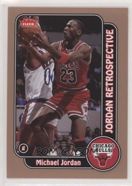 2008-09 Fleer - Michael Jordan Retrospective #MJ-4 - Michael Jordan [EX to NM]