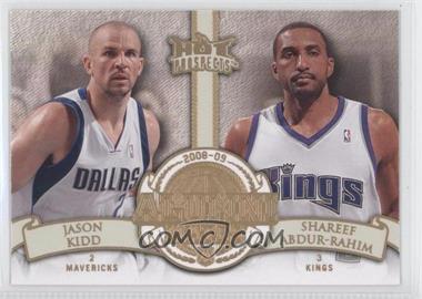 2008-09 Fleer Hot Prospects - Alumni Mates #AM-2 - Jason Kidd, Shareef Abdur-Rahim