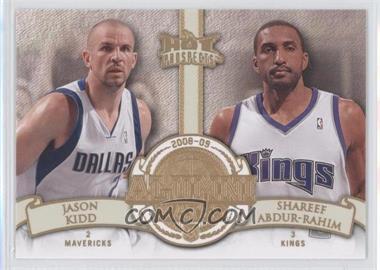 2008-09 Fleer Hot Prospects - Alumni Mates #AM-2 - Jason Kidd, Shareef Abdur-Rahim