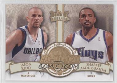 2008-09 Fleer Hot Prospects - Alumni Mates #AM-2 - Jason Kidd, Shareef Abdur-Rahim