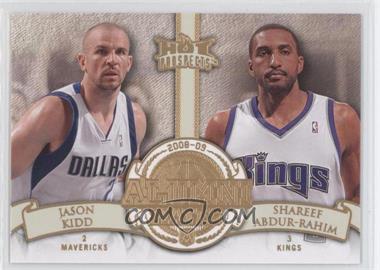 2008-09 Fleer Hot Prospects - Alumni Mates #AM-2 - Jason Kidd, Shareef Abdur-Rahim