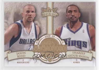 2008-09 Fleer Hot Prospects - Alumni Mates #AM-2 - Jason Kidd, Shareef Abdur-Rahim