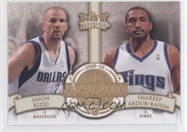 2008-09 Fleer Hot Prospects - Alumni Mates #AM-2 - Jason Kidd, Shareef Abdur-Rahim