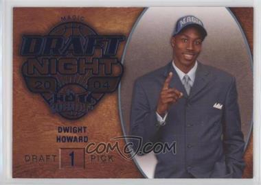 2008-09 Fleer Hot Prospects - [Base] - Blue #100 - Draft Night - Dwight Howard