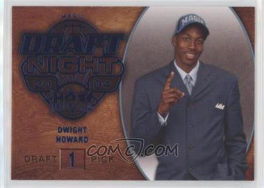2008-09 Fleer Hot Prospects - [Base] - Blue #100 - Draft Night - Dwight Howard