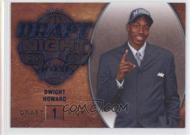2008-09 Fleer Hot Prospects - [Base] - Blue #100 - Draft Night - Dwight Howard
