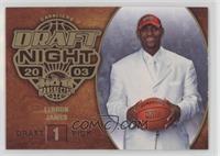 Draft Night - LeBron James #/499