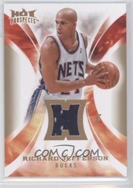 2008-09 Fleer Hot Prospects - Hot Materials #HM-RJ - Richard Jefferson