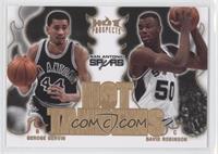 George Gervin, David Robinson