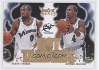 Gilbert Arenas, Antawn Jamison