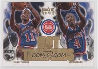 Isiah Thomas, Joe Dumars [EX to NM]