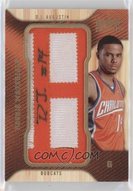 2008-09 Fleer Hot Prospects - Rookie Materials Manufactured Letter Patch #RM-DJ - D.J. Augustin