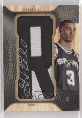 2008-09 Fleer Hot Prospects - Rookie Materials Manufactured Letter Patch #RM-GH - George Hill