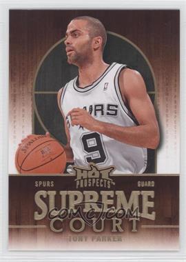 2008-09 Fleer Hot Prospects - Supreme Court #SC-17 - Tony Parker