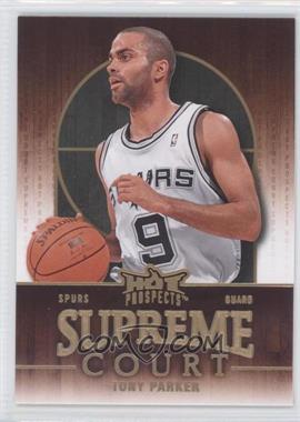 2008-09 Fleer Hot Prospects - Supreme Court #SC-17 - Tony Parker