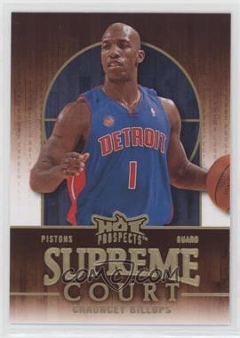 2008-09 Fleer Hot Prospects - Supreme Court #SC-6 - Chauncey Billups