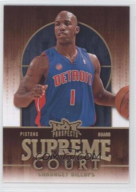 2008-09 Fleer Hot Prospects - Supreme Court #SC-6 - Chauncey Billups